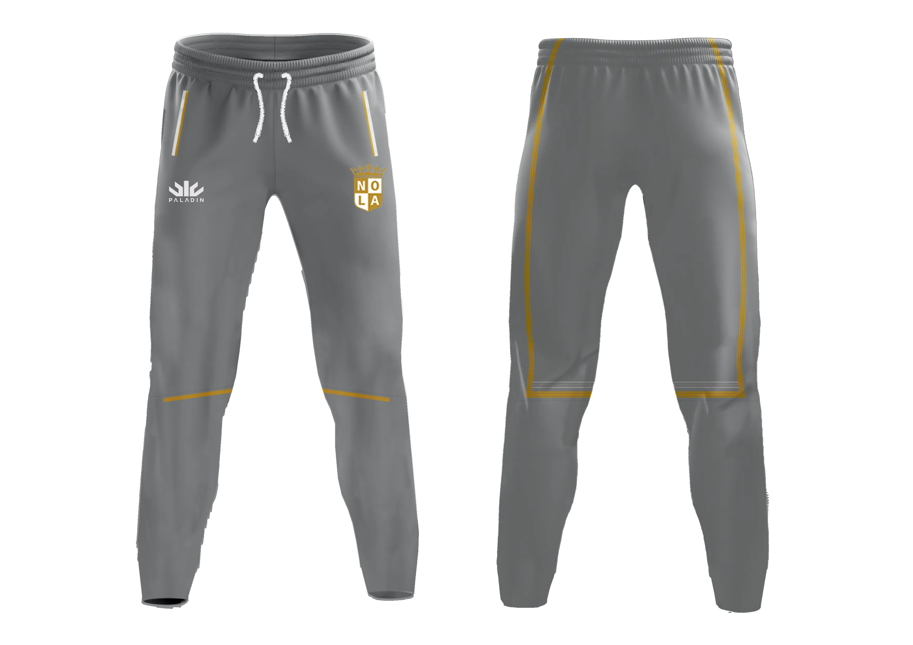 NOLA Gold Grey Track Pants