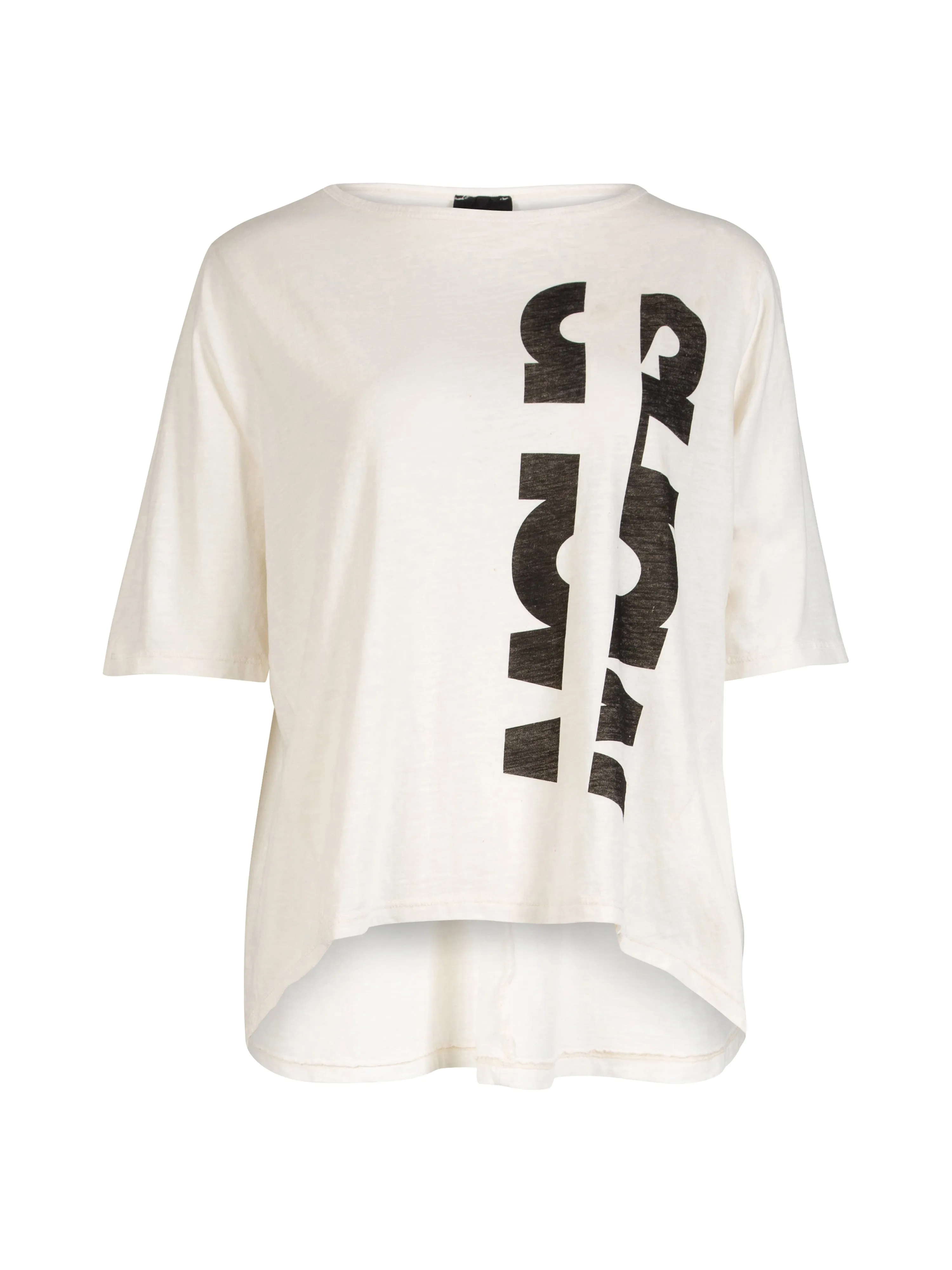 OAKLEE oversize t-shirt - Creme