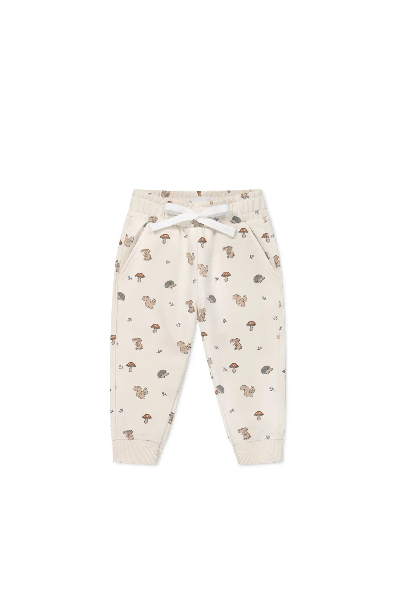 Organic Cotton Jalen Track Pant - Woodland Friends