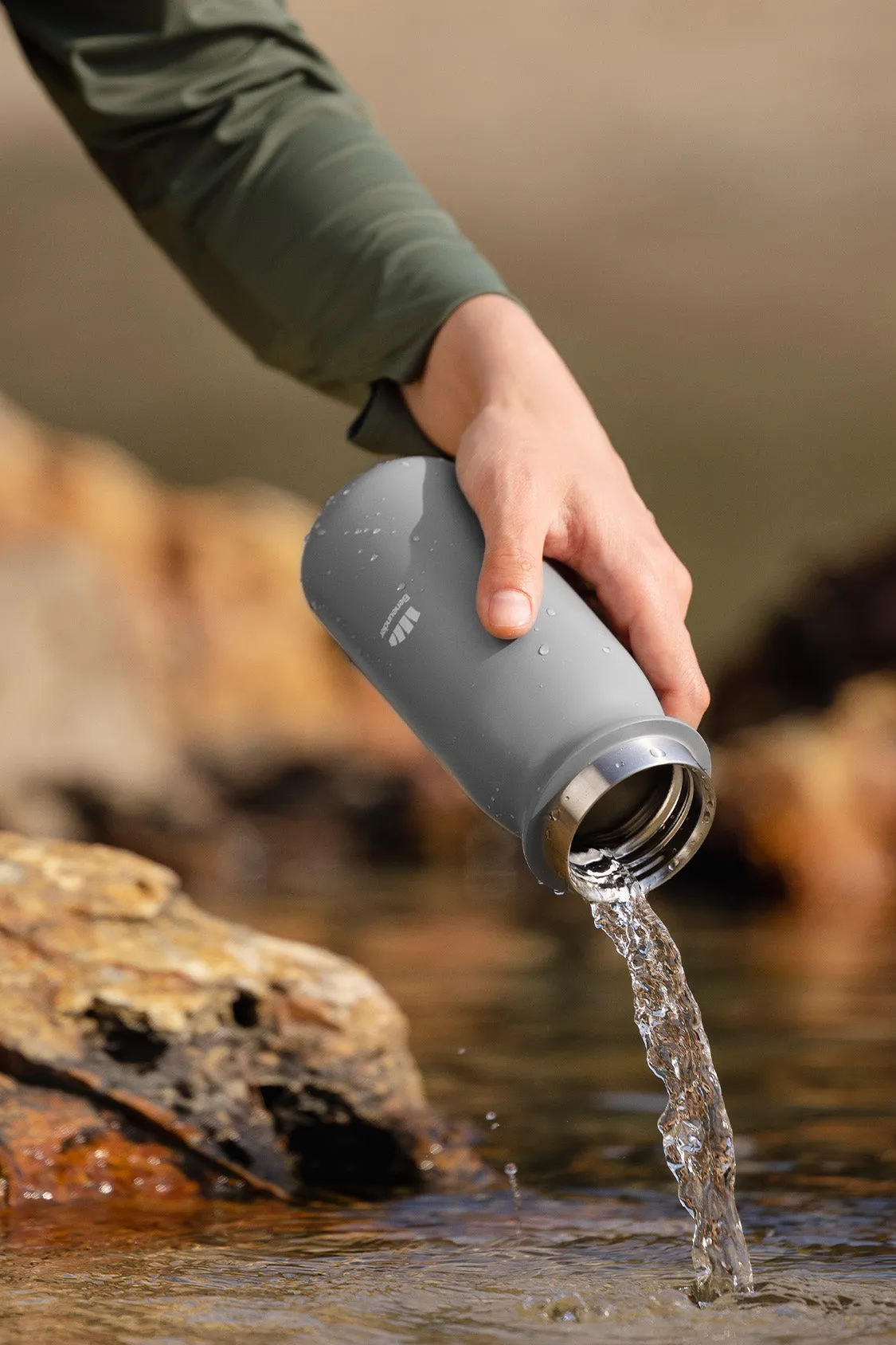 Outdoor Portable Insulated Water Bottle - 400ML