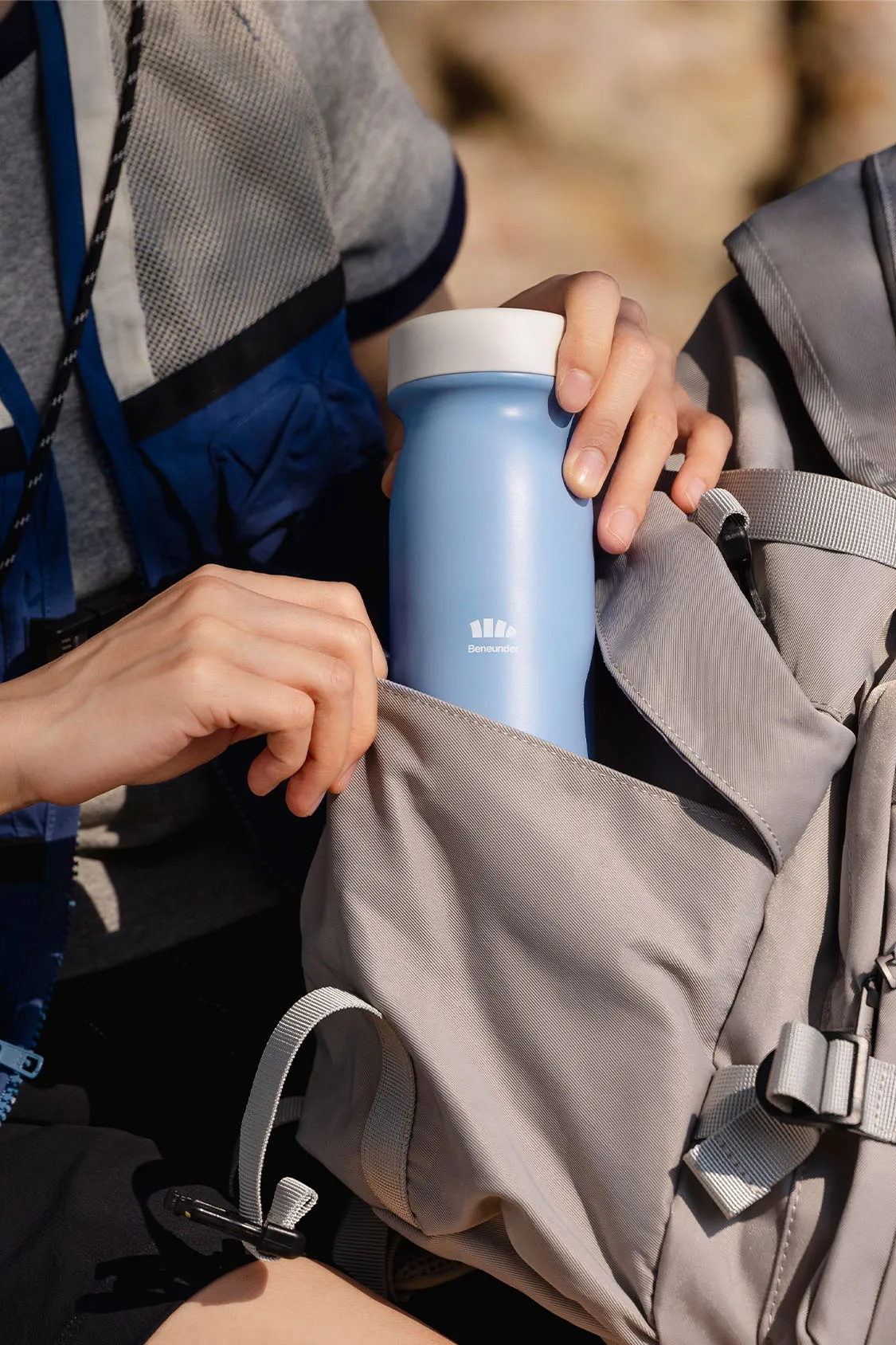 Outdoor Portable Insulated Water Bottle - 400ML