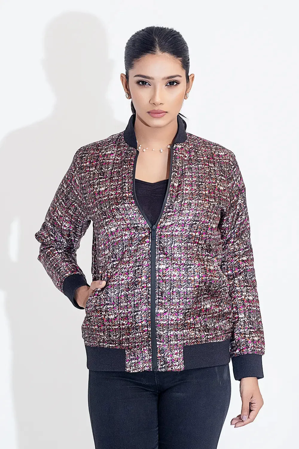 Padded Bomber Jacket