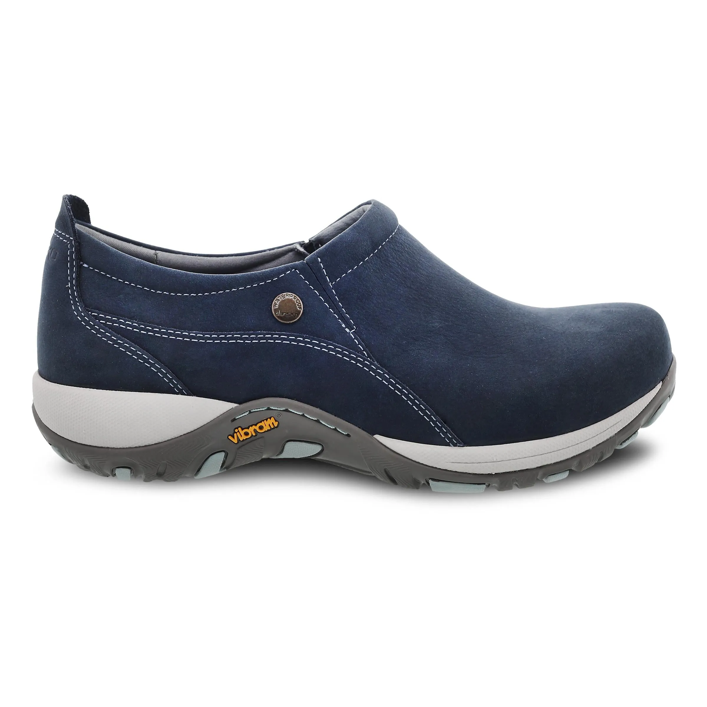 Patti Navy Milled Nubuck