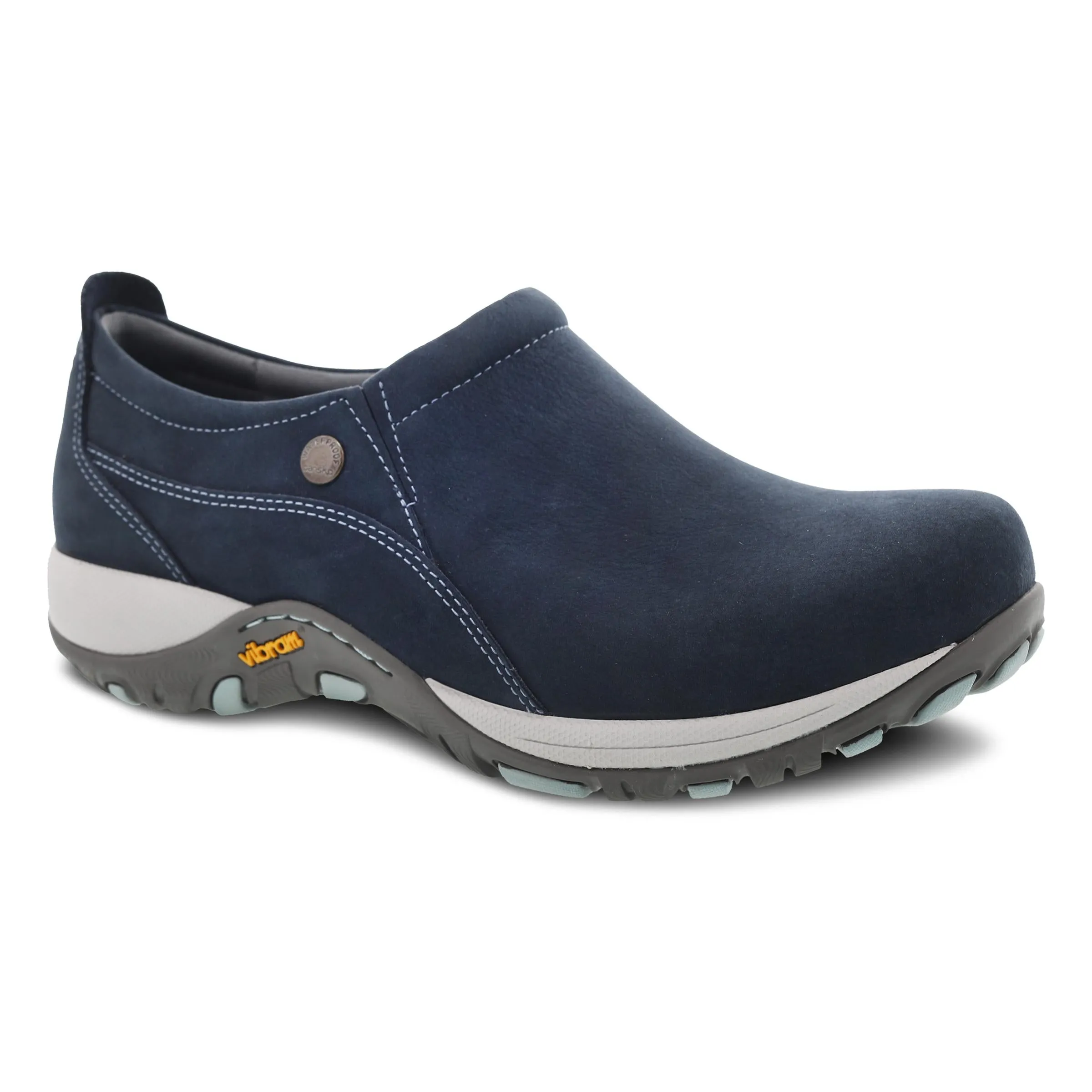 Patti Navy Milled Nubuck