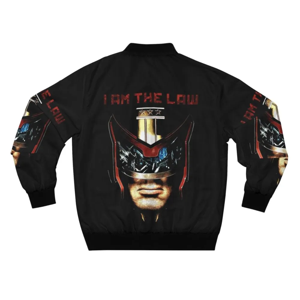 "I Am the Law" Sci-Fi Bomber Jacket