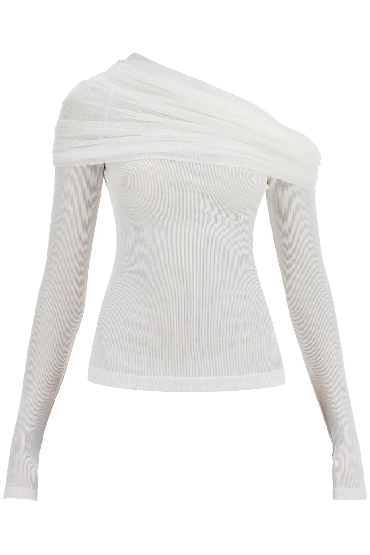 "off-shoulder sonora top in 24031144 WHITE