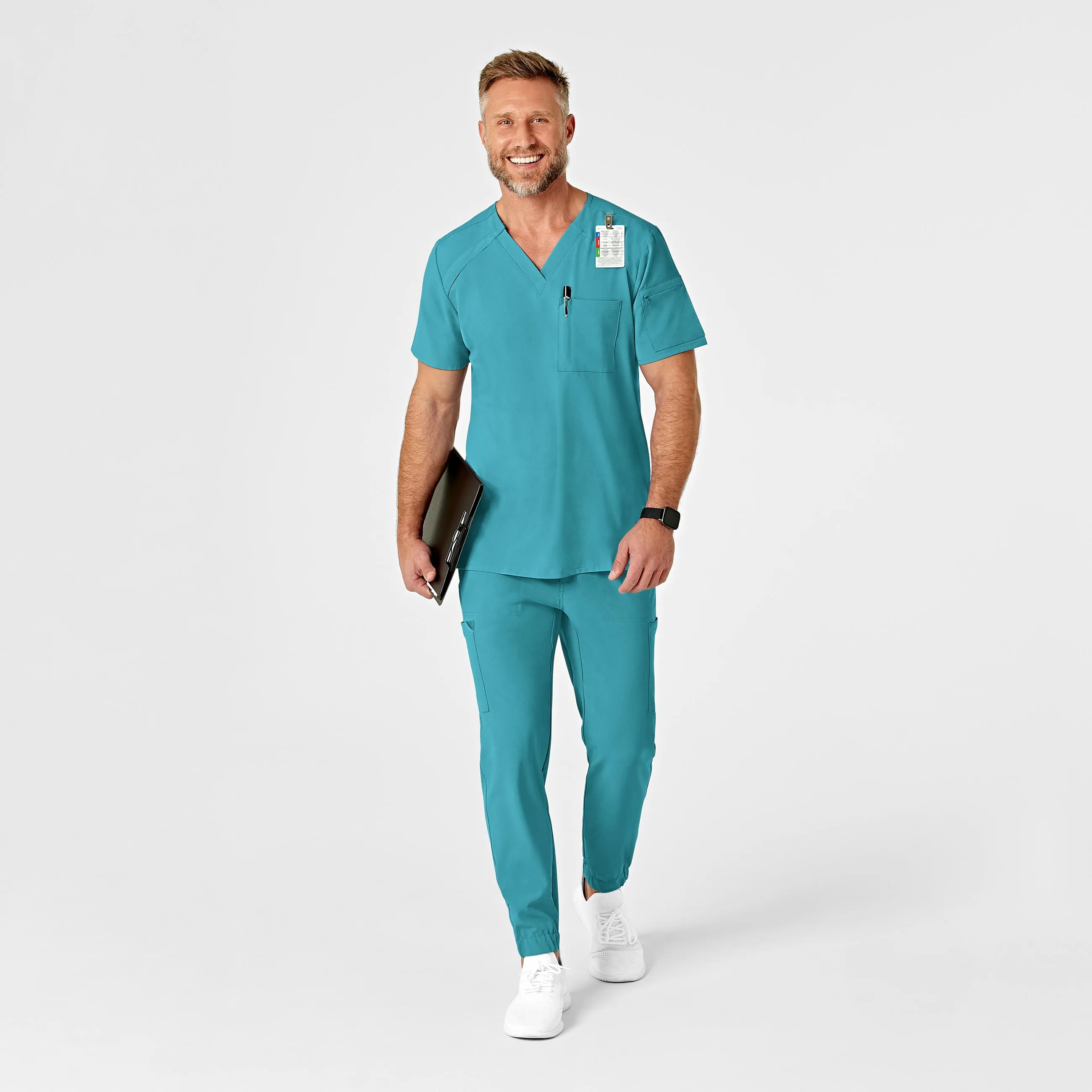 RENEW Men's Jogger Scrub Pant - Teal Blue