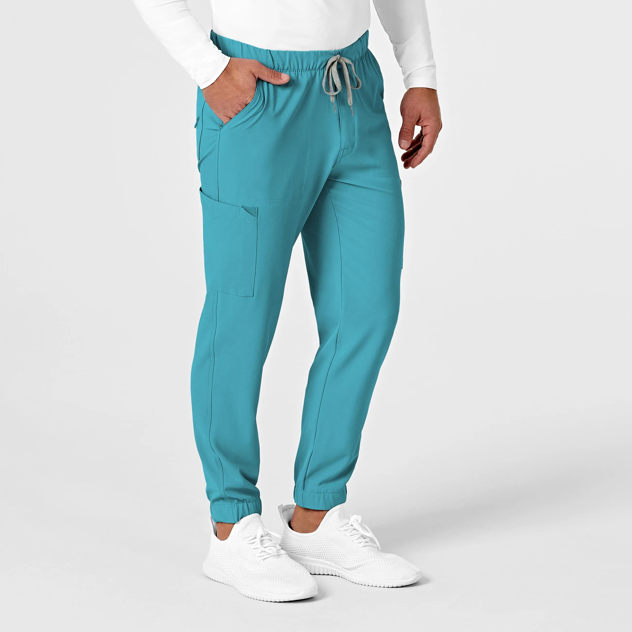 RENEW Men's Jogger Scrub Pant - Teal Blue