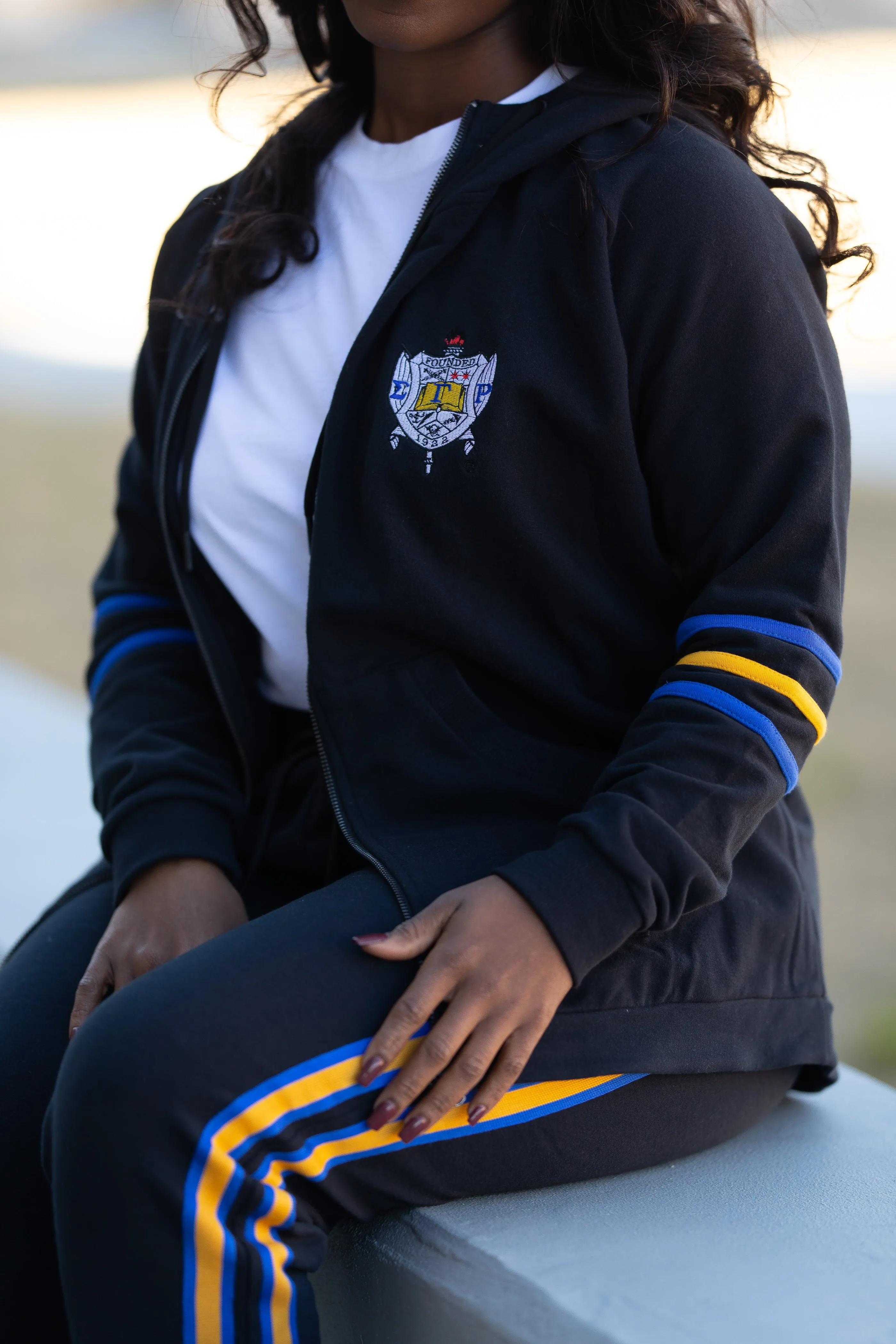 SGRHO Black Jogger Set