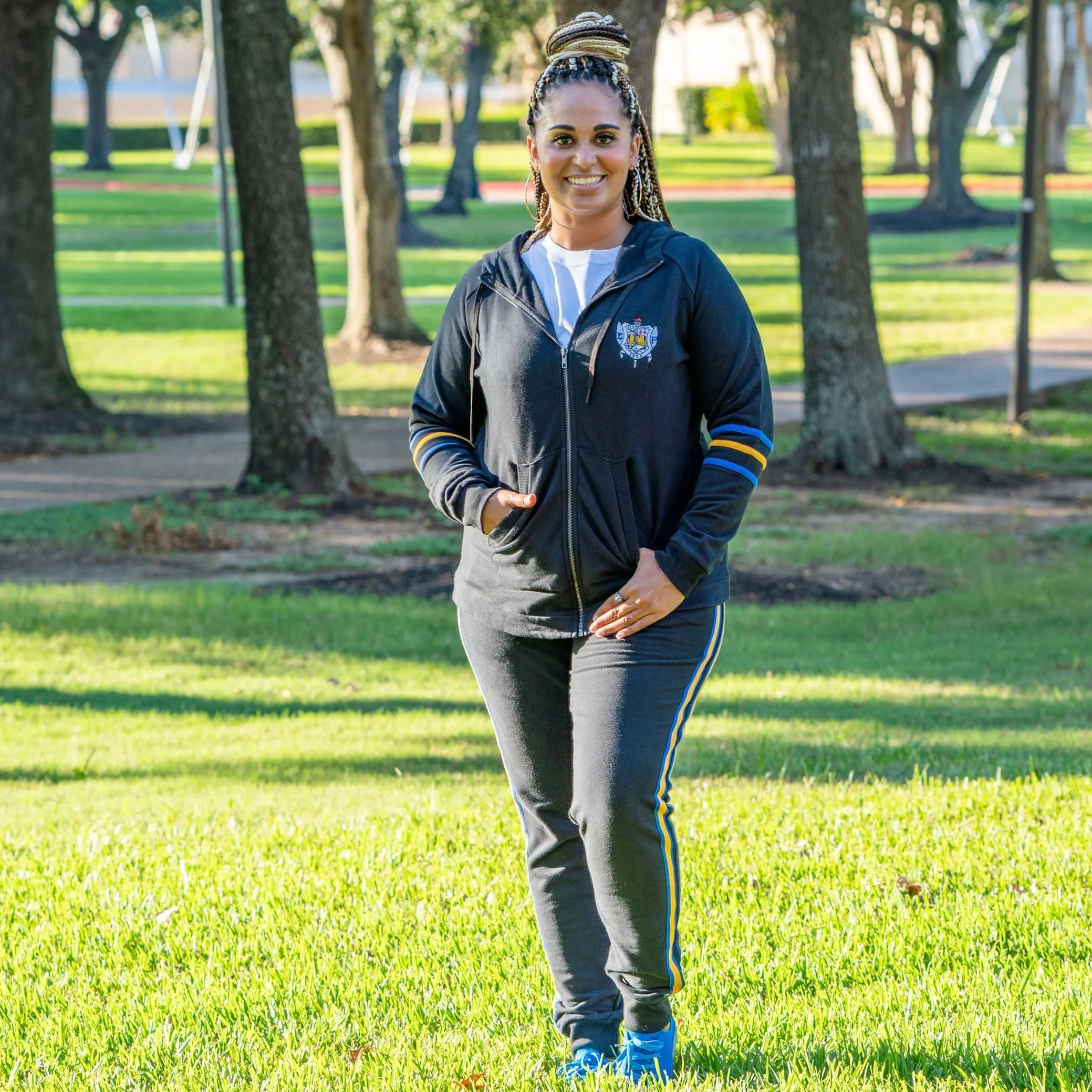 SGRHO Black Jogger Set