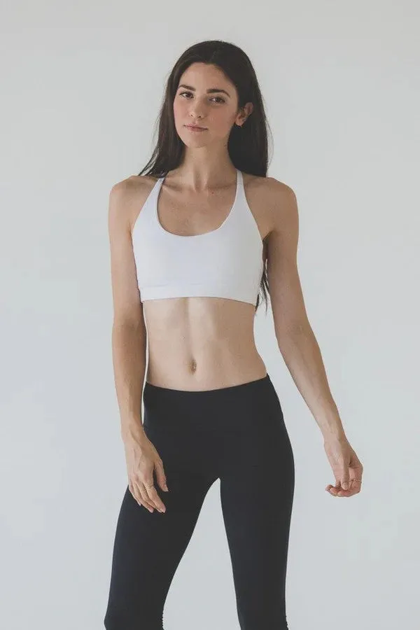 Skinny Mini Bra - White