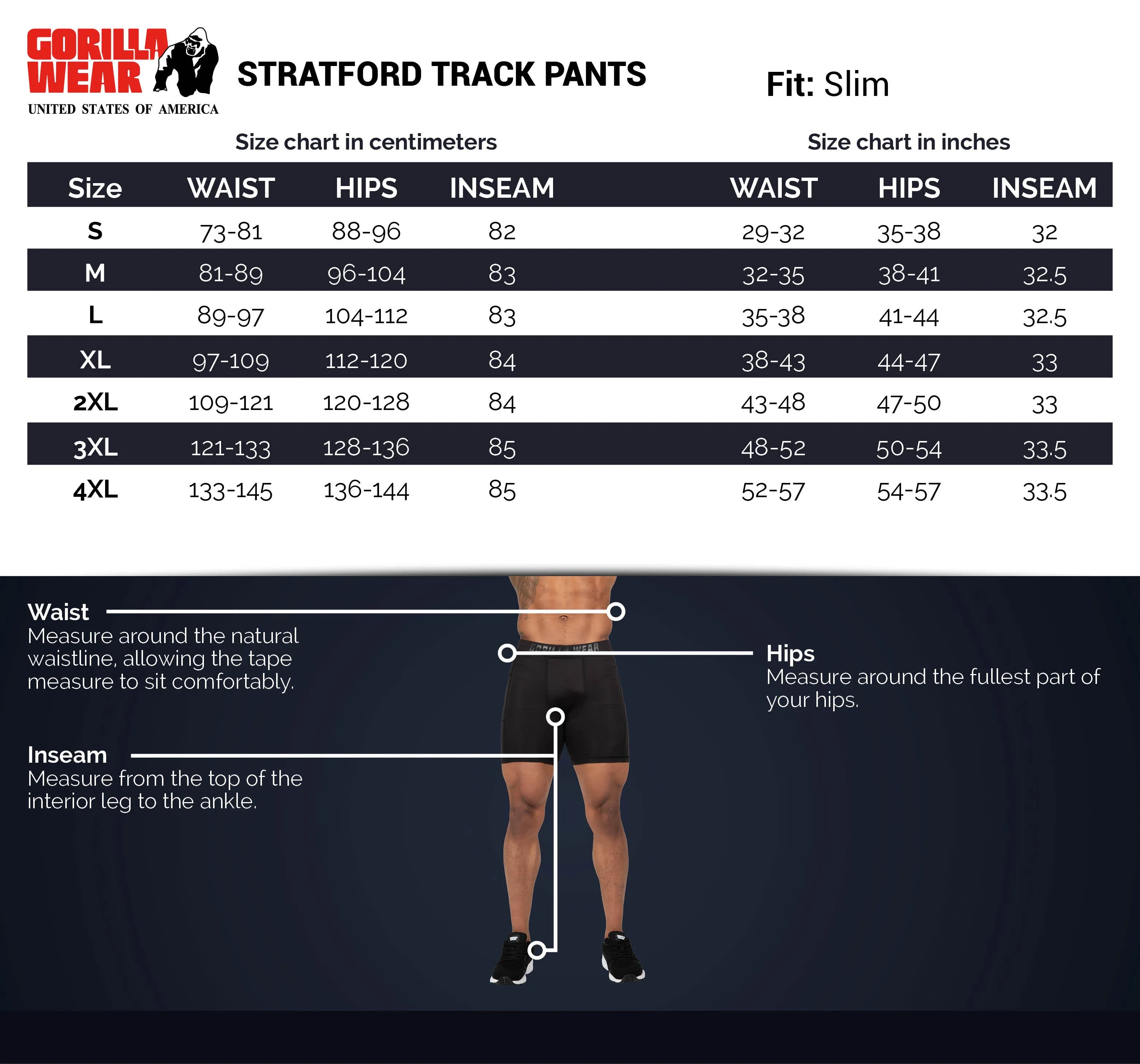 Stratford Track Pants - Black