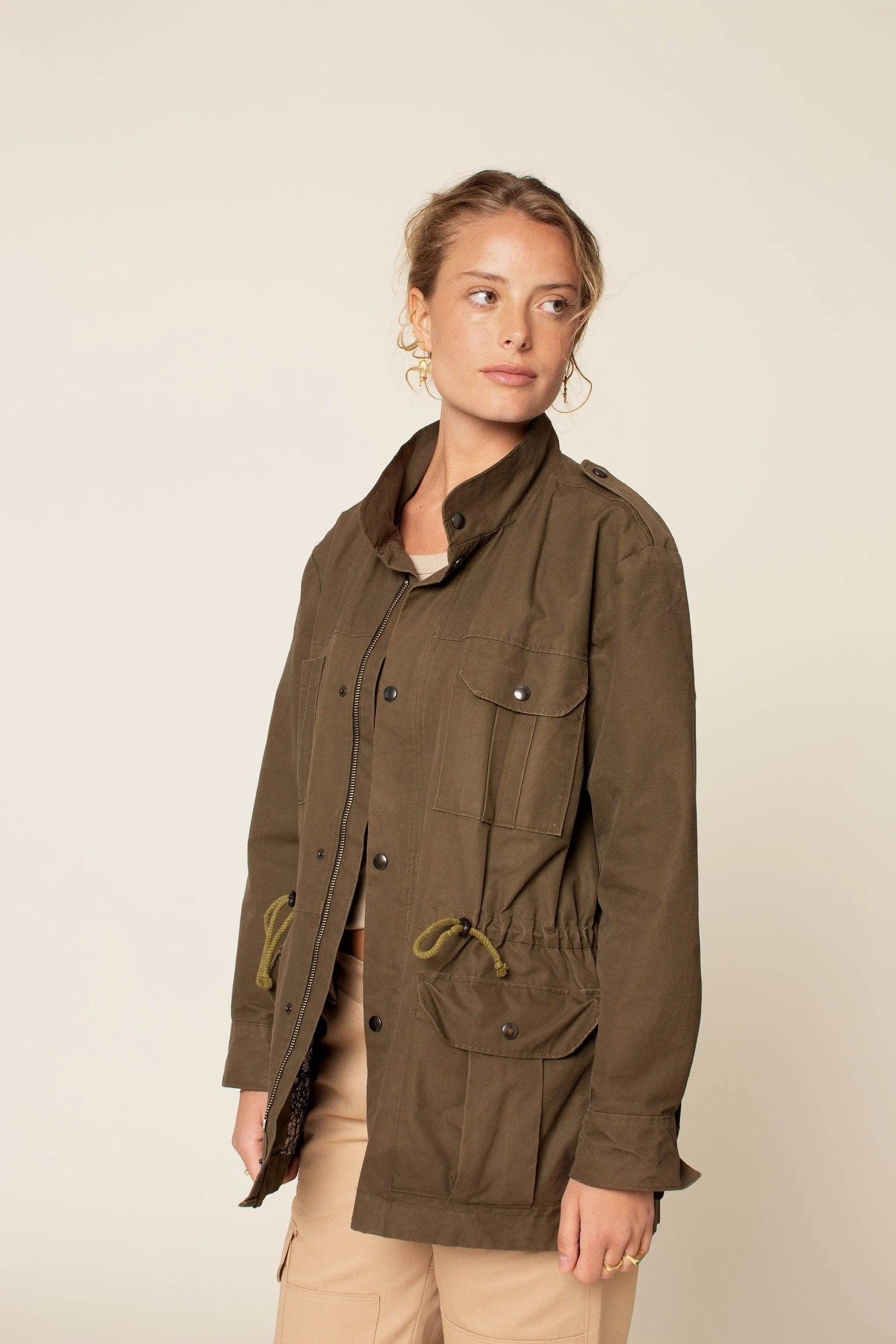 Utility jacket sewing pattern