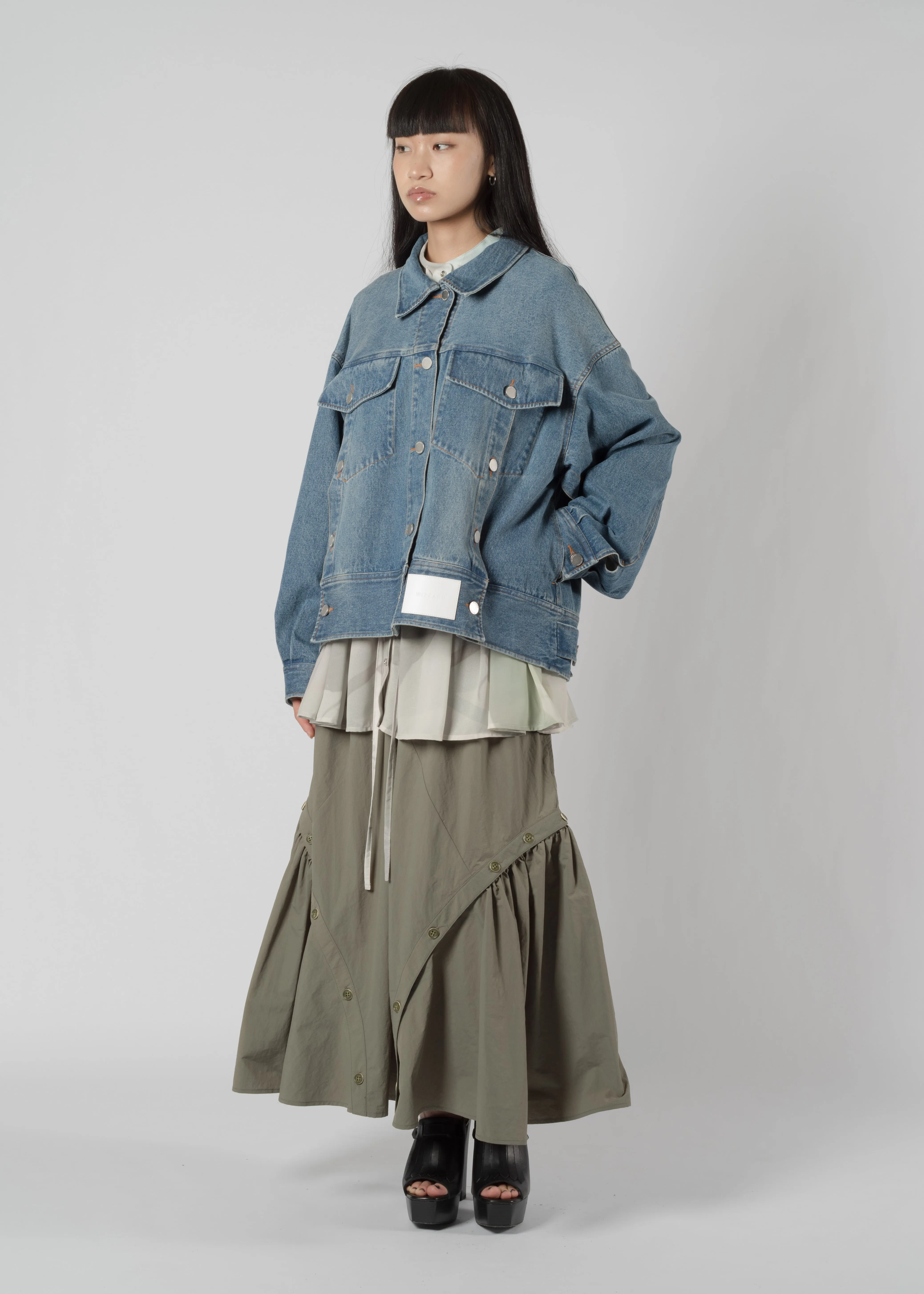 VENTILATION DENIM BLOUSON