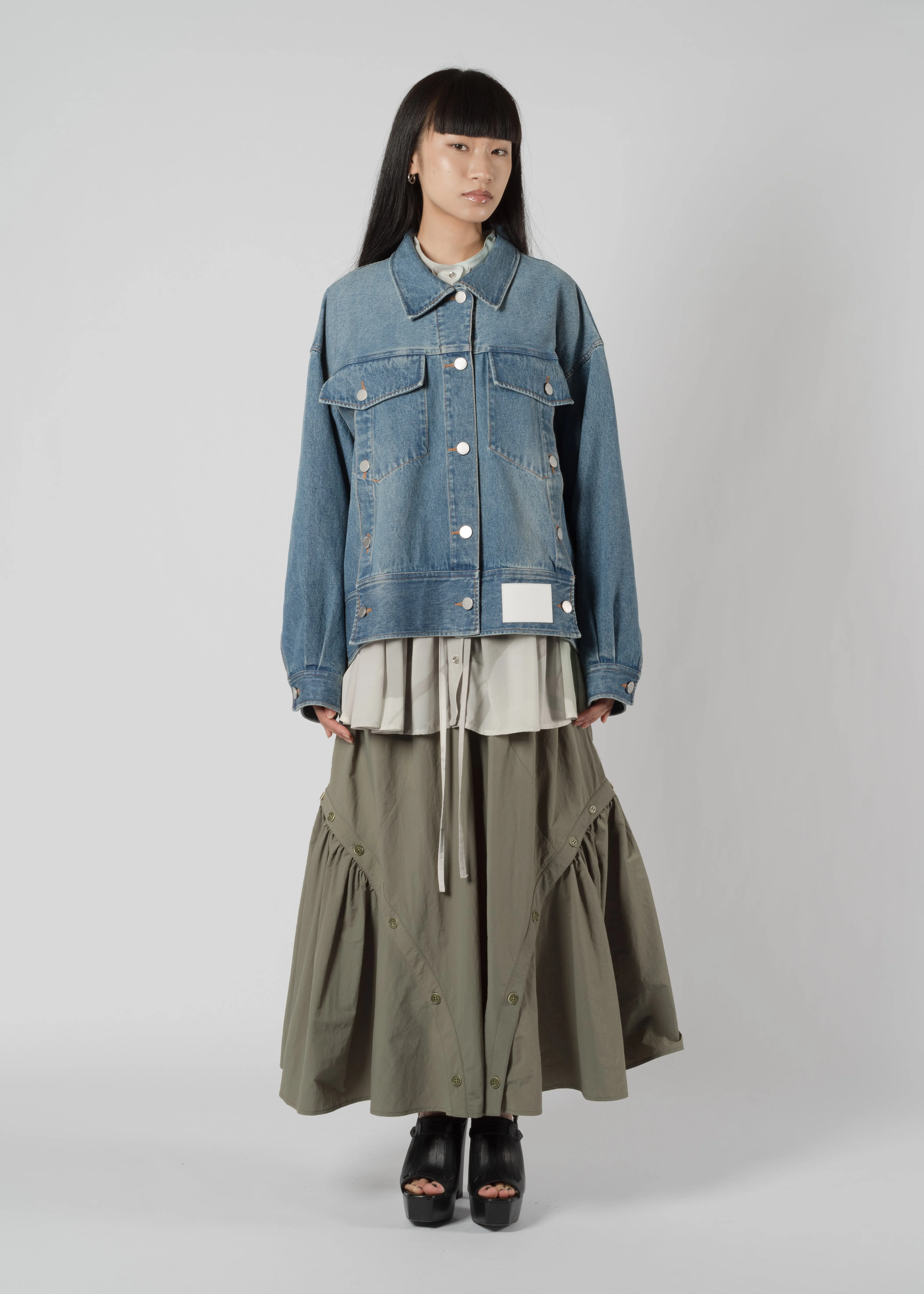 VENTILATION DENIM BLOUSON