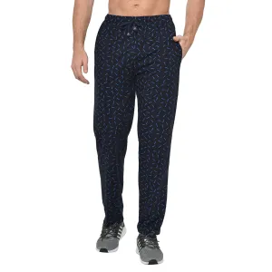 Vimal Jonney Dark Blue Cotton Trackpant For Men's