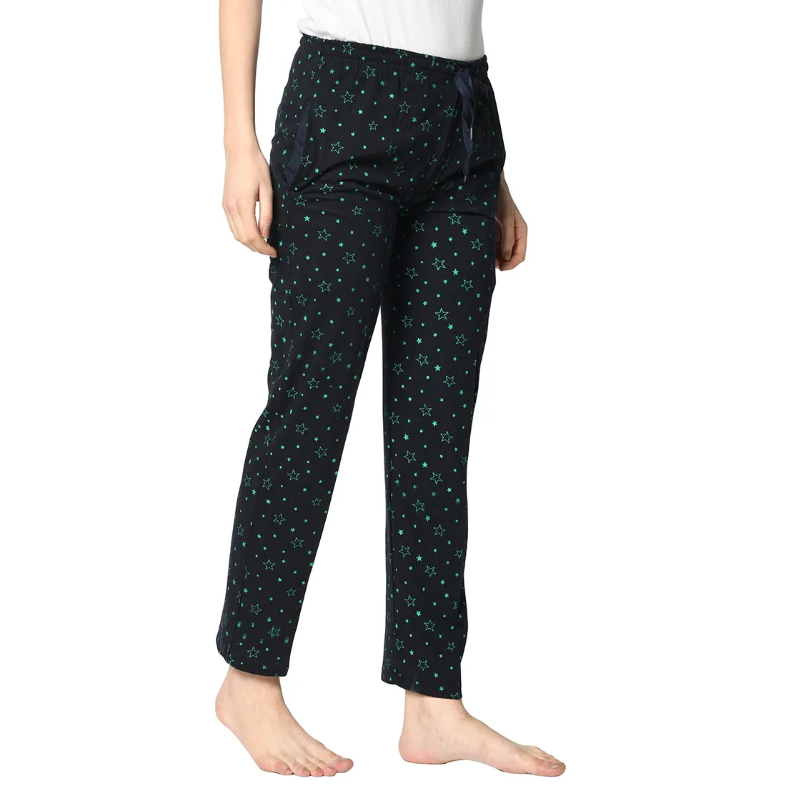 Vimal Jonney Dark Blue Trackpant For Women's