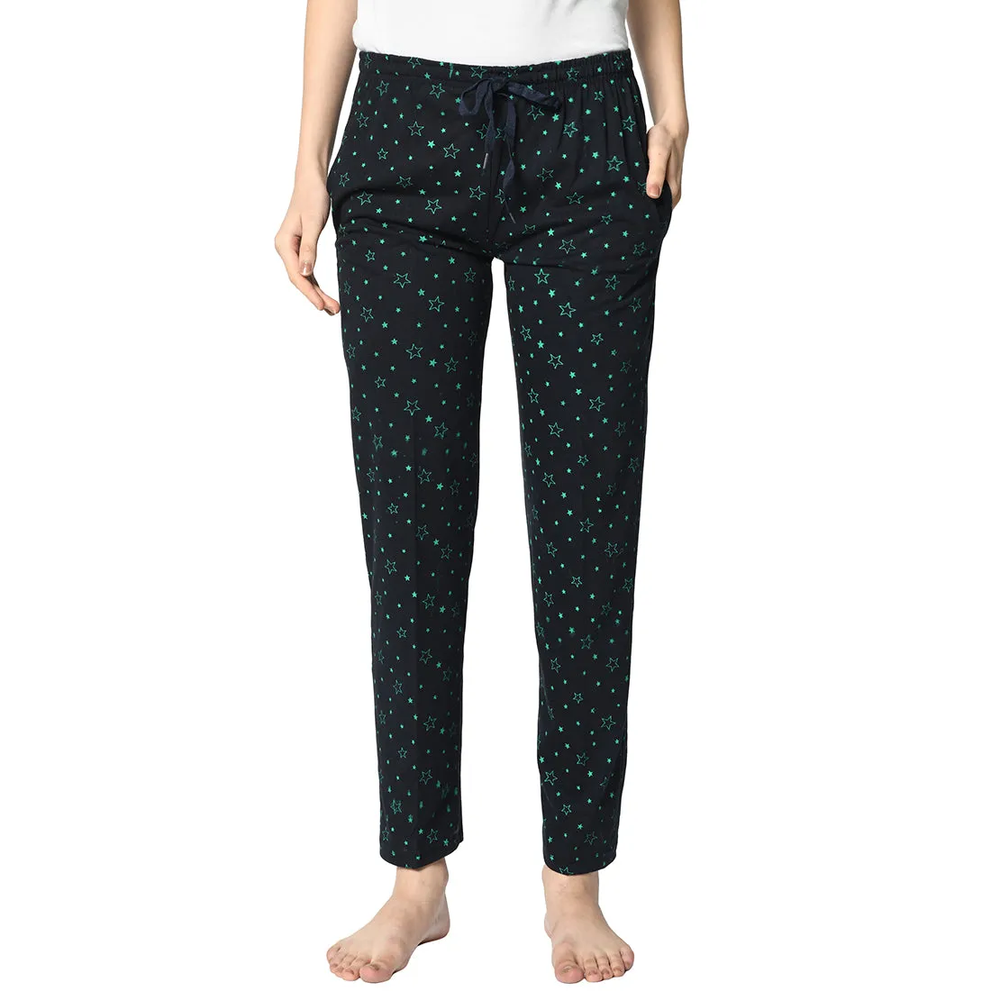 Vimal Jonney Dark Blue Trackpant For Women's