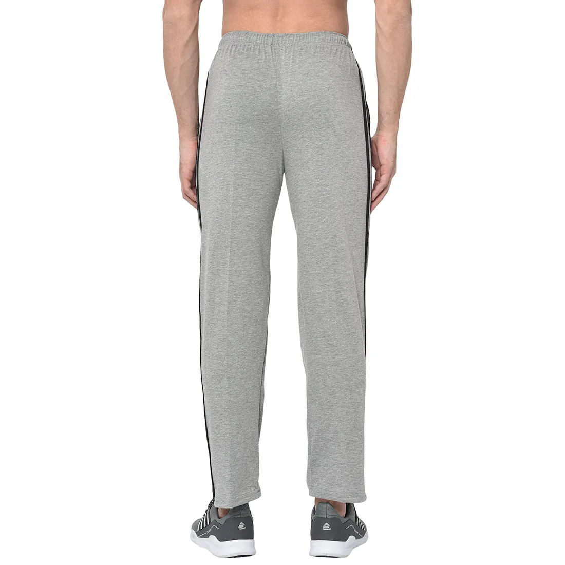 Vimal Jonney Grey Cotton Trackpant For Men's