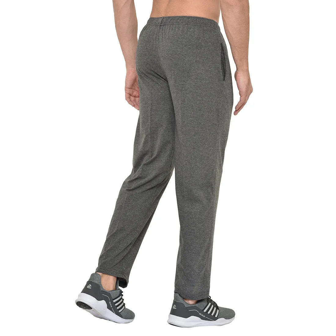 Vimal Jonney Grey Cotton Trackpant For Men's