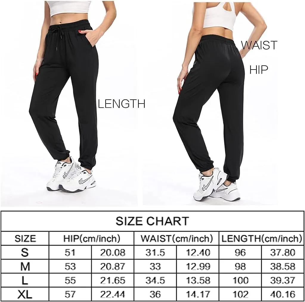 Womens Flowy Yoga Harem Pants for Women Workout Athletic Running Dress Casual Sweat Cute Comfy Lounge Clothes