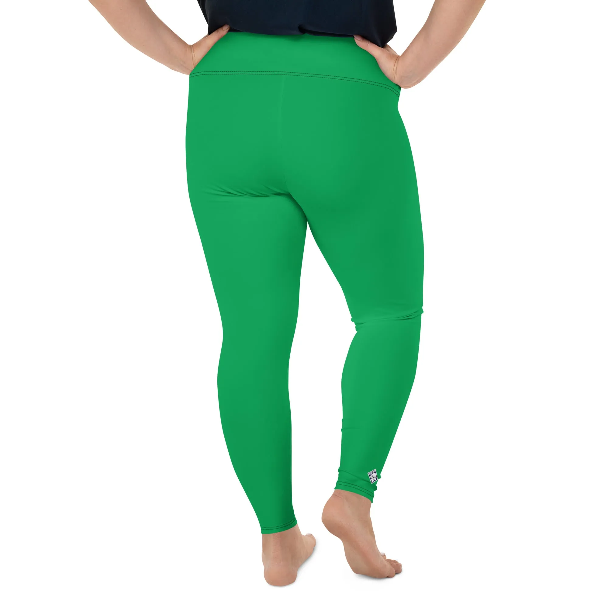 Women's Plus Size Yoga Pants Workout Leggings For Jiu Jitsu 009 - Jade